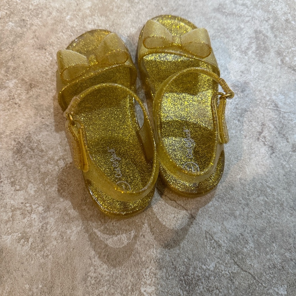 Cat & Jack Shimmering Gold Kids Sandals